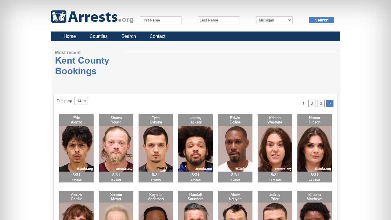 Kent County Arrests and Inmate Search
